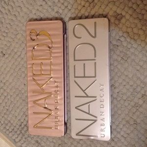 Urban decay naked 2 & 3 palettes