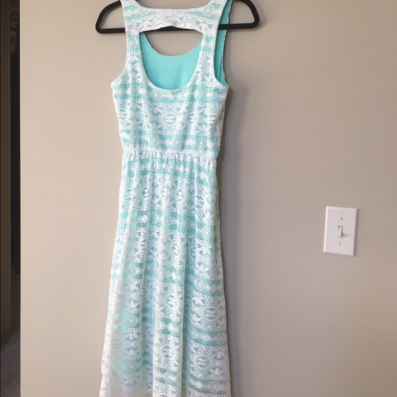 Maurice's Lacy High Low Dress - Picture 2 of 4