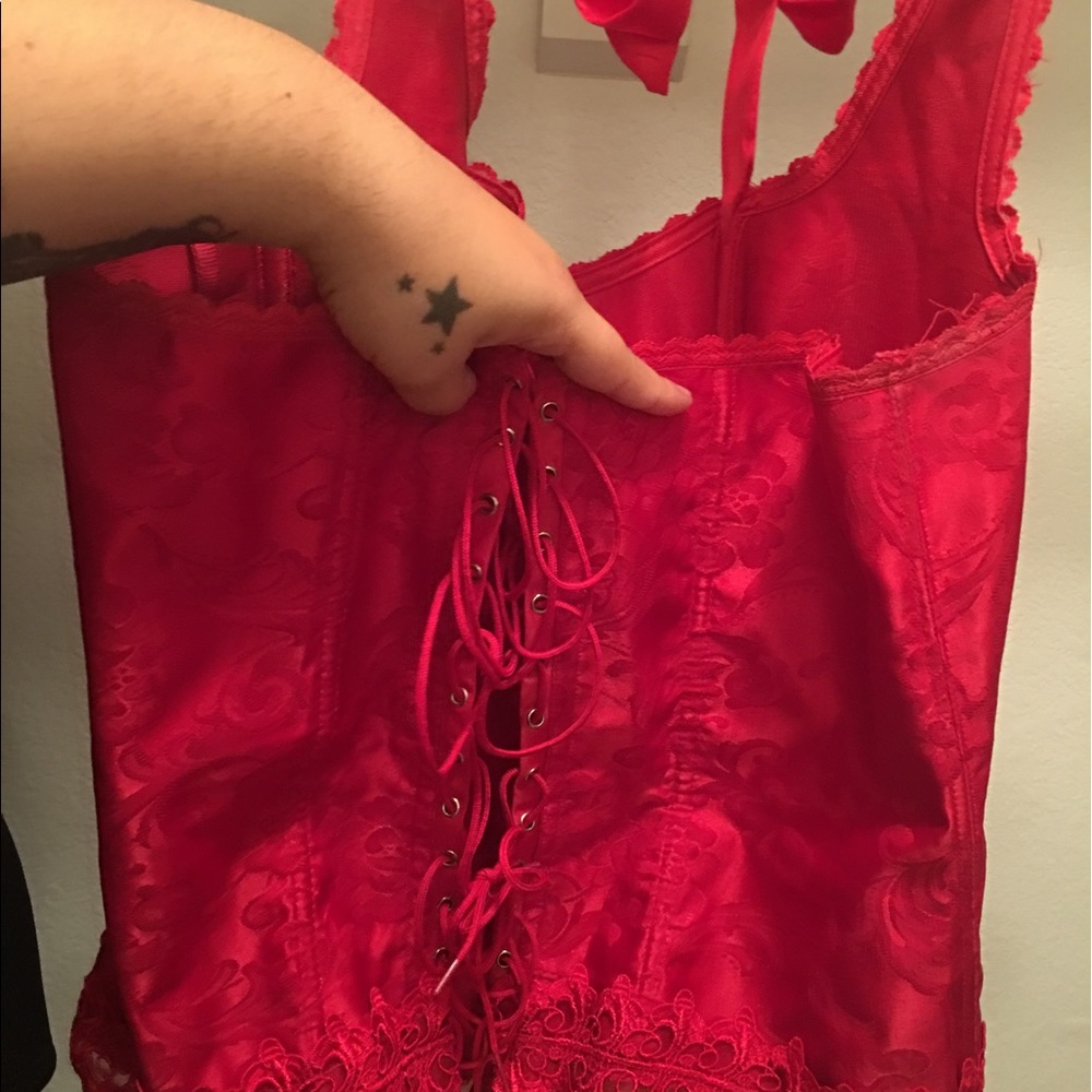 Frederick's of Hollywoods Halter Corset