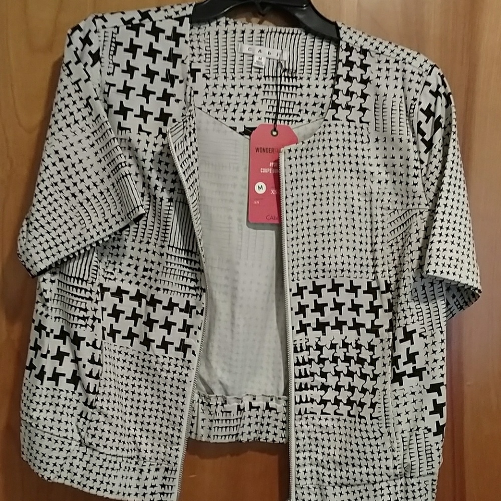 Cabi coupe bomber jacket