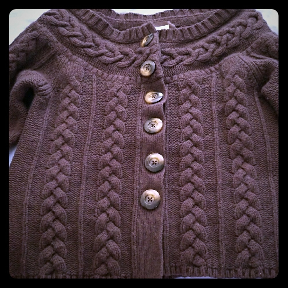 Old Navy shoulder sweater.