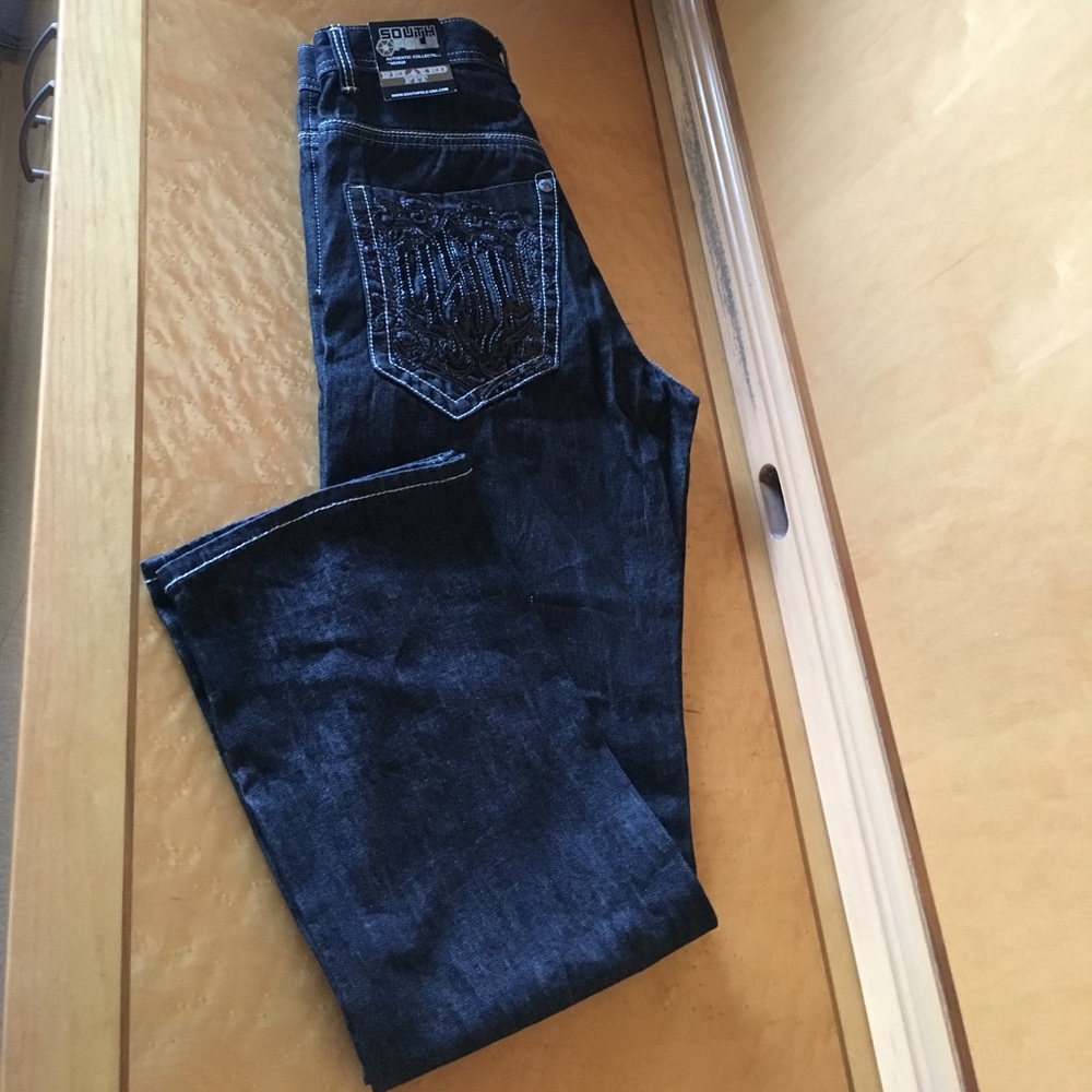 Men's South Pole Jeans, 32x32 NWT Relaxed Fit