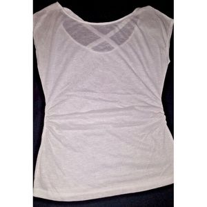 New York & Company Lattice-Trim Top