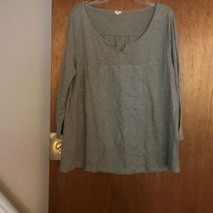 J. Crew three quarter sleeve shirt