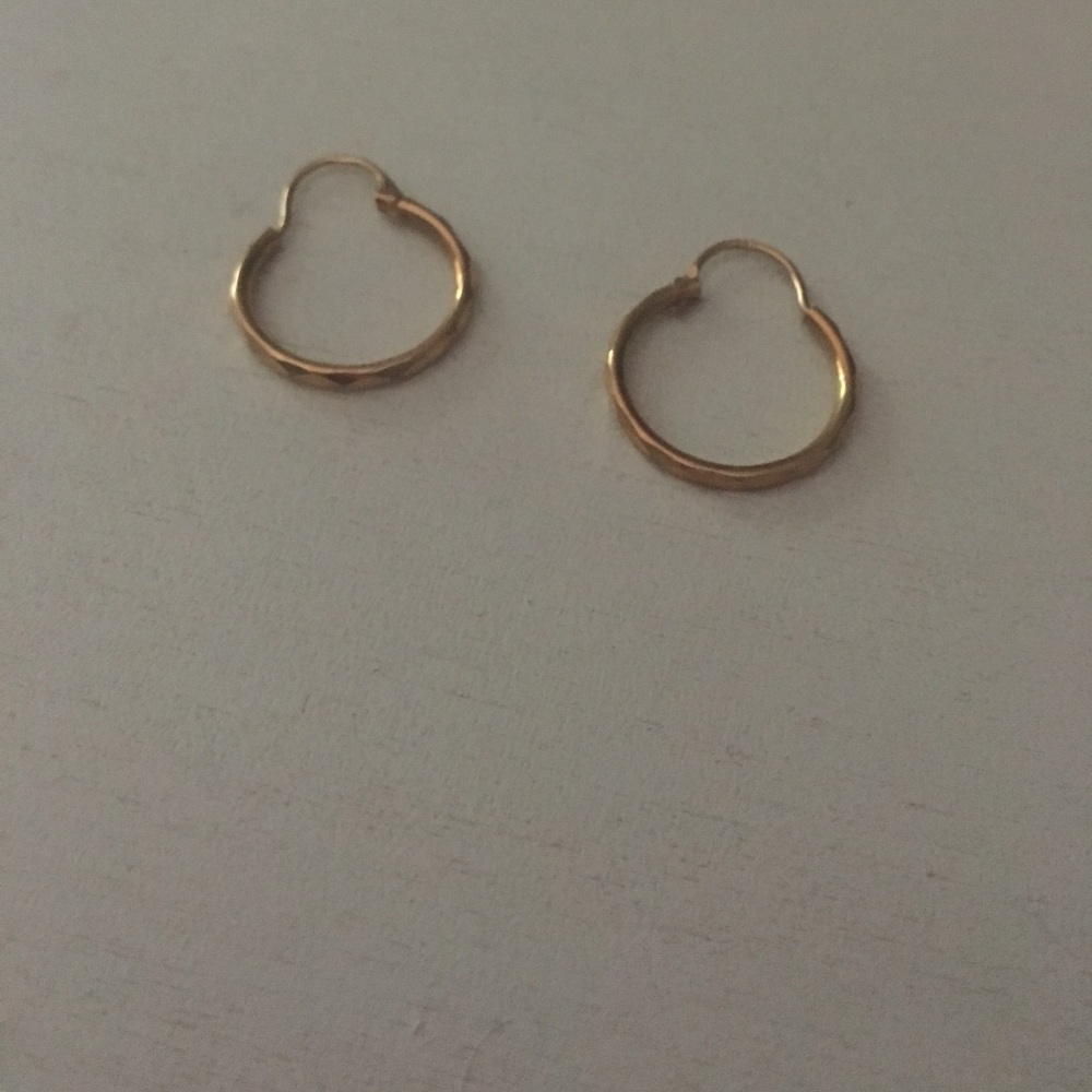 Hoop earrings