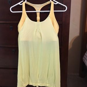 Lululemon Mellow Yellow Practice Freely Tank