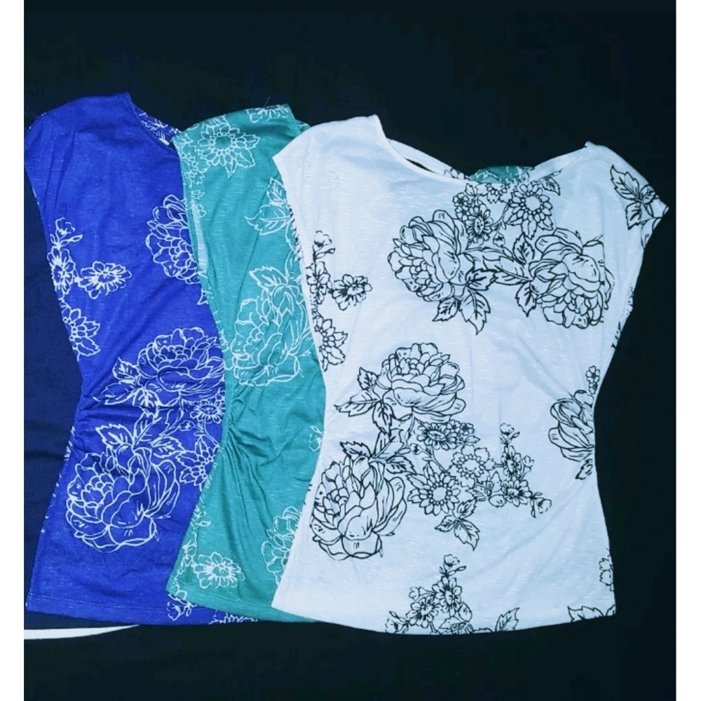 New York & Company Lattice-Trim Top