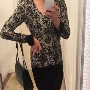 Classy long sleeve shirt, Norma Kamali (Walmart)