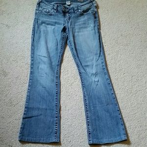 Silver womens jeans