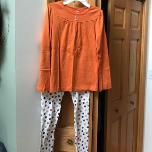 Gymboree girls size 12 shirt and leggings