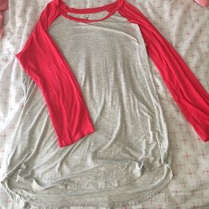 NWOT American eagle baseball tee