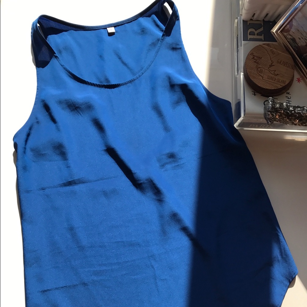 Uniqlo Royal Blue Top