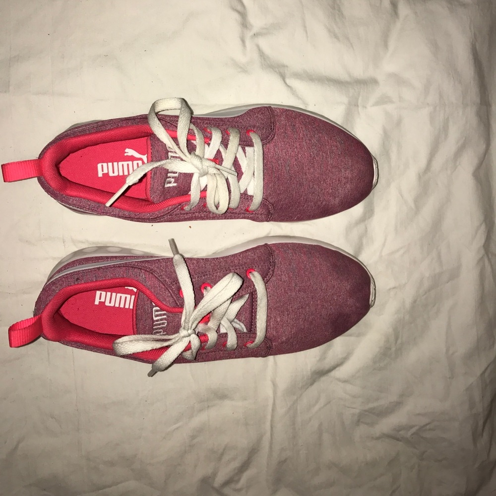 Pink Puma Sneakers