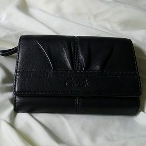 Coach Black Leather Wallet