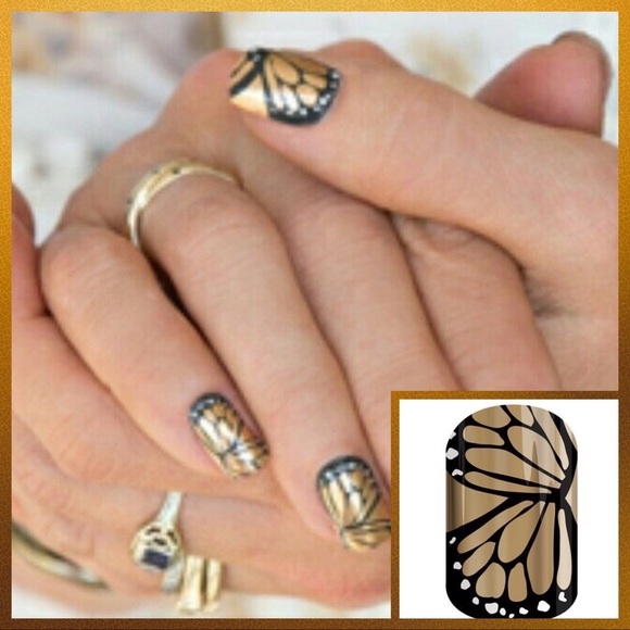 Jamberry Other - JAmberry Nail butterfly rare exclusive HOST PICK