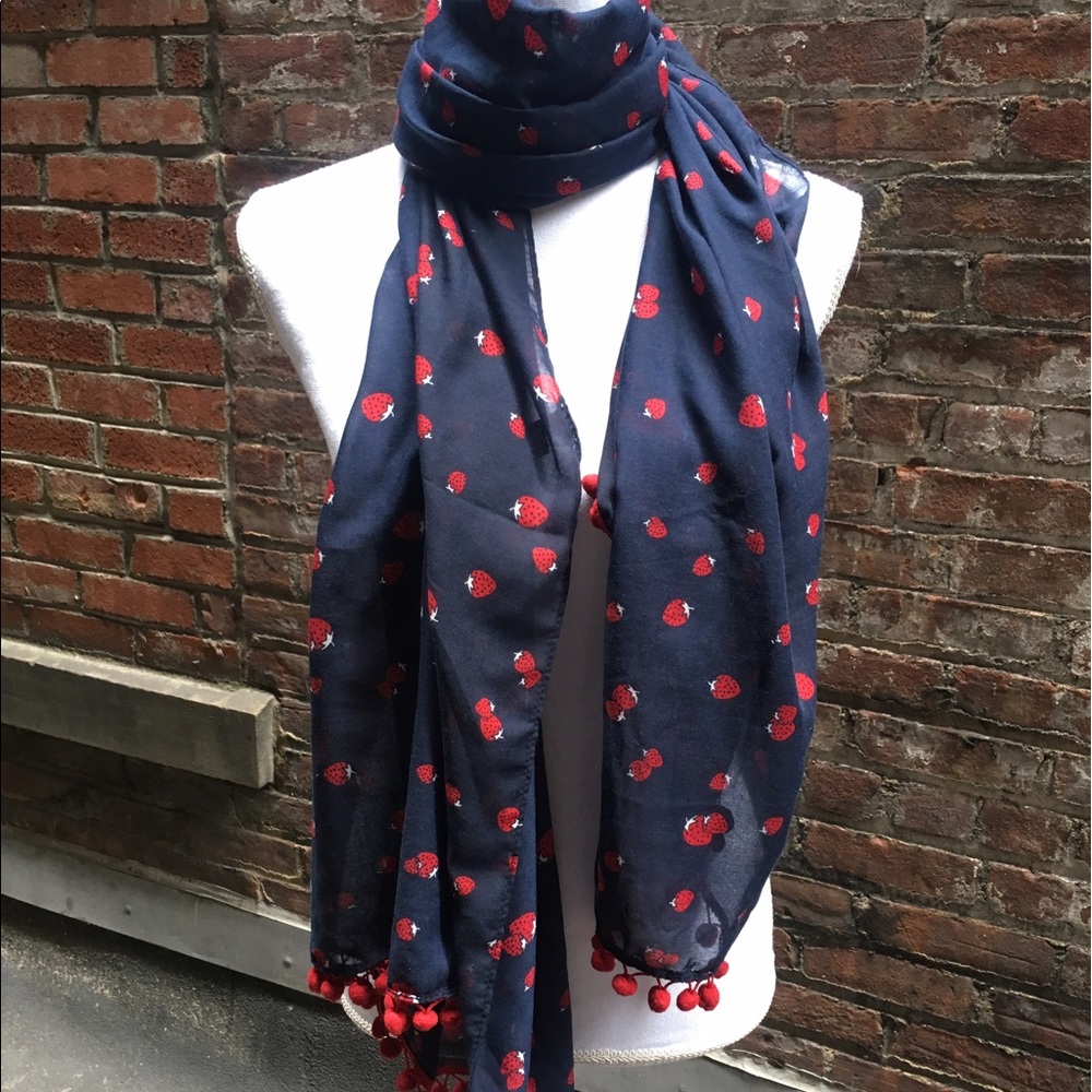Strawberry Scarf