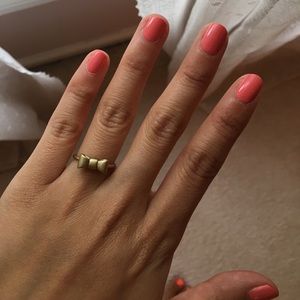 Madewell Bow Ring so 7