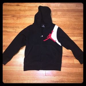 Air Jordan Boys hoodie with zipper