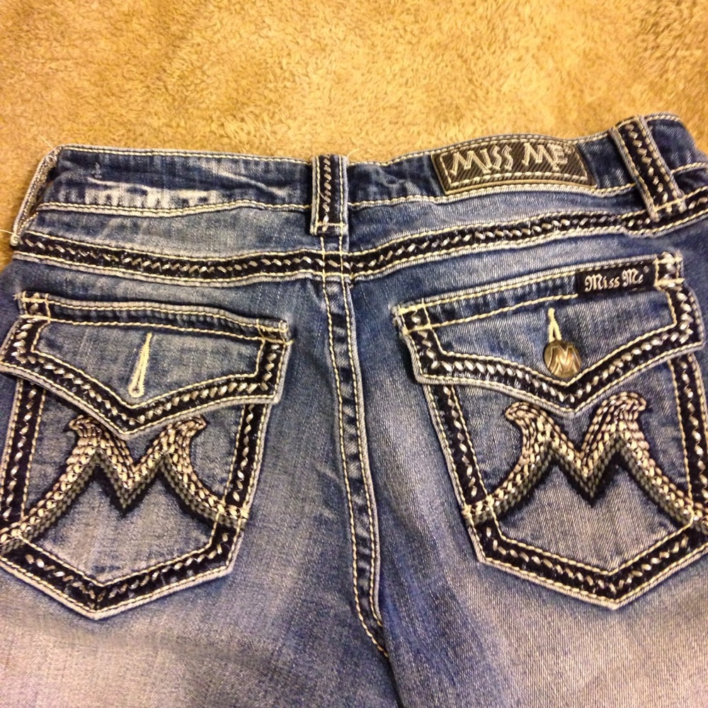 Miss me boot cut size 29 distressed the m series