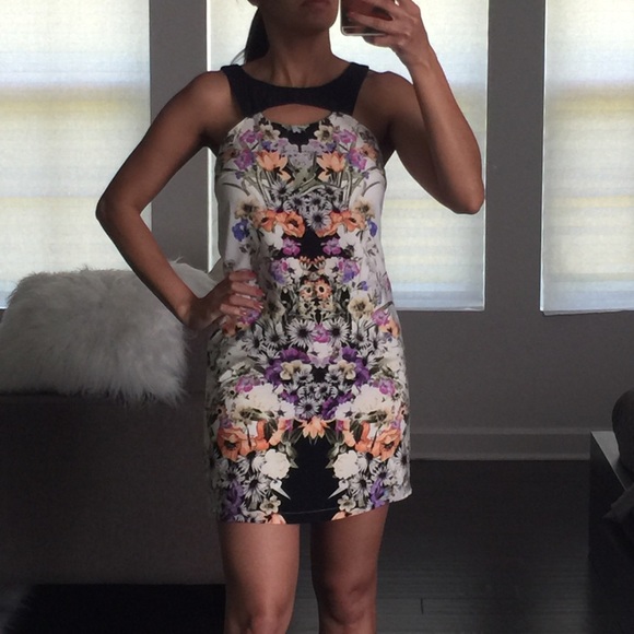 Mustard Seed Dresses & Skirts - Floral Print Mini Dress