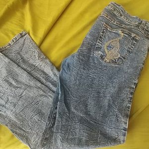 Glitter cat baby phat skinny jeans