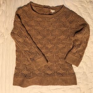JCrew Tan Sweater