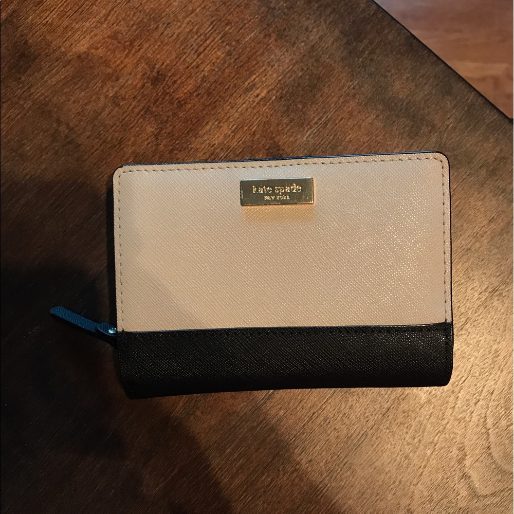 Kate Spade Small Wallet Pink and Black