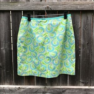 Lilly Pulitzer Salamander skirt