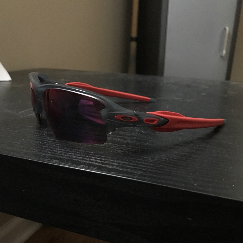 Oakley Flak Jacket 2.0 Red/grey
