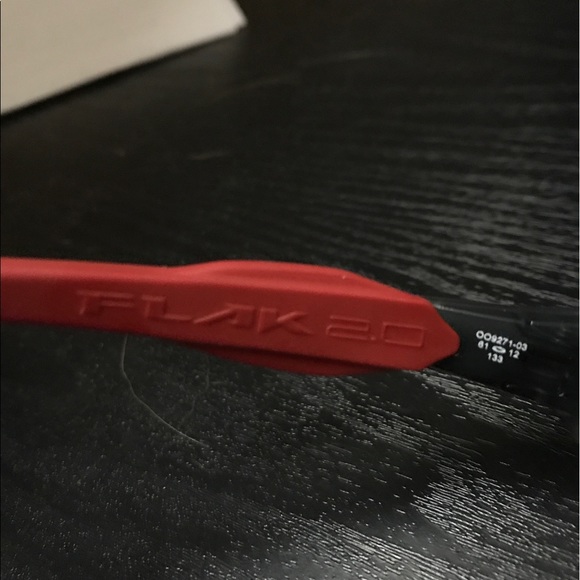 Oakley Flak Jacket 2.0 Red/grey
