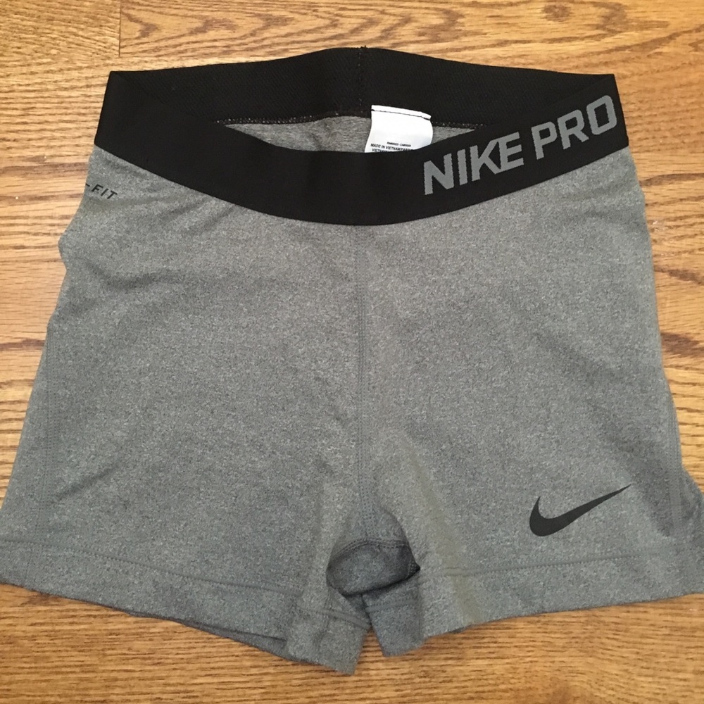 Nike Pro gray spandex