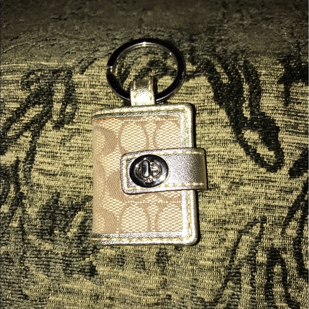 Authentic Coach Picture Keychain