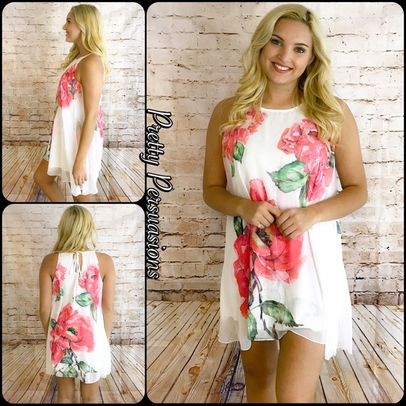 SOLD OUT‼️NWT Vintage Floral Print Swing Dress - Picture 5 of 5