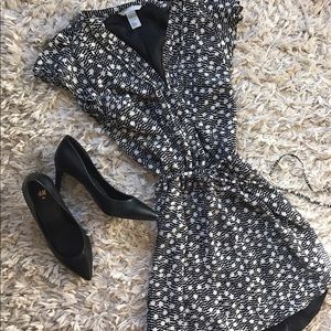 H&M Sheer Printed Day Dress