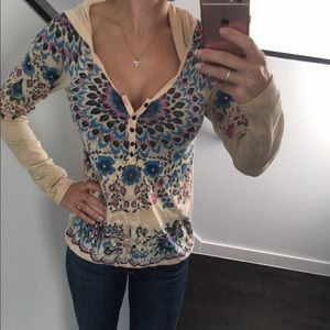 FREE PEOPLE long sleeve shirt