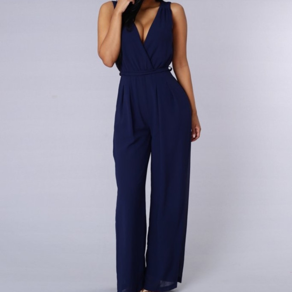 Navy Hera jumpsuit