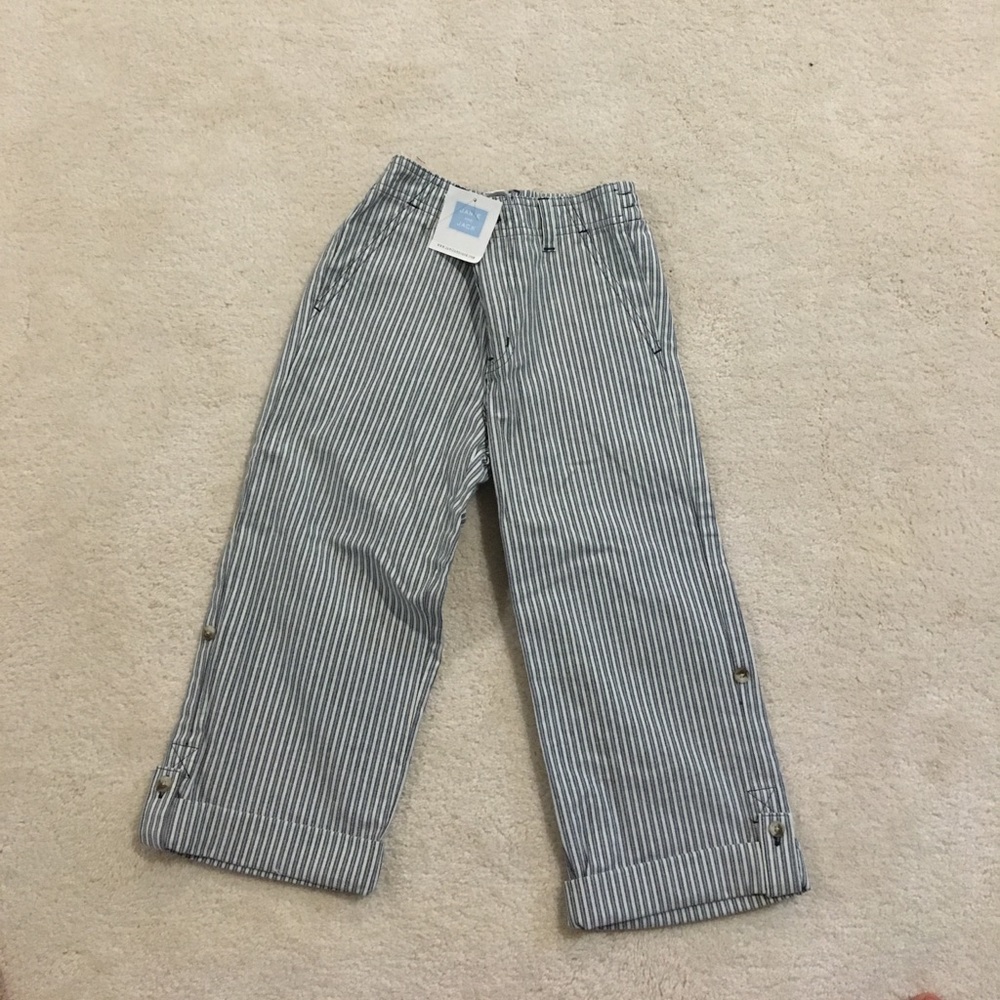 Janie and Jack Roll-Cuff Pants Size 5