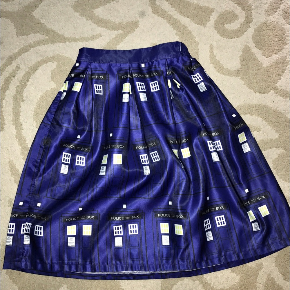 Doctor Who Tardis Skirt