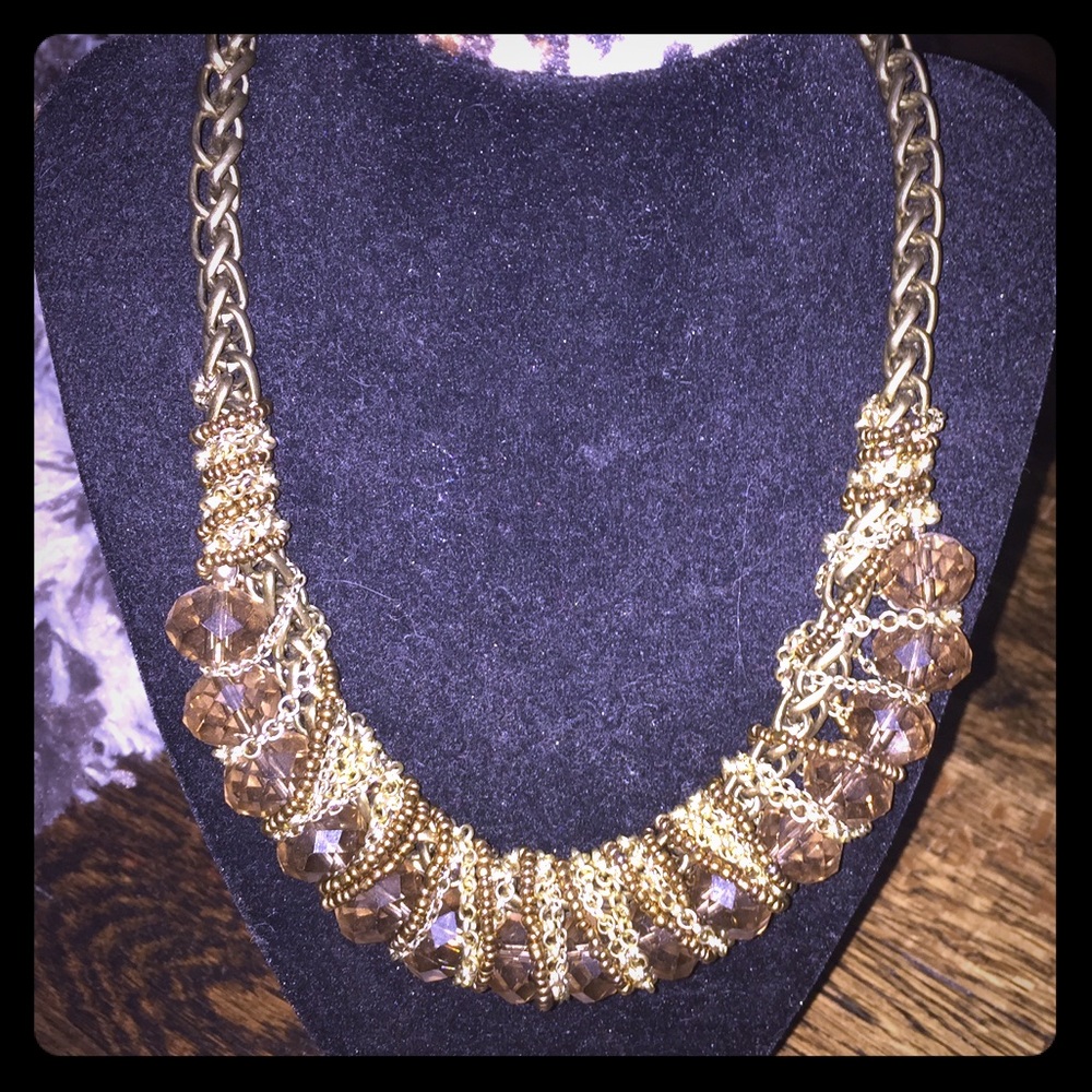 Beautiful Saks Fifth Avenue Statement Necklace