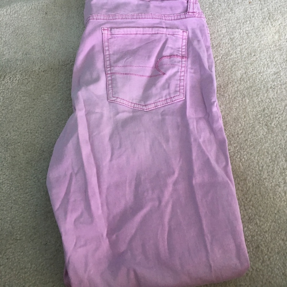 American eagle pink pants