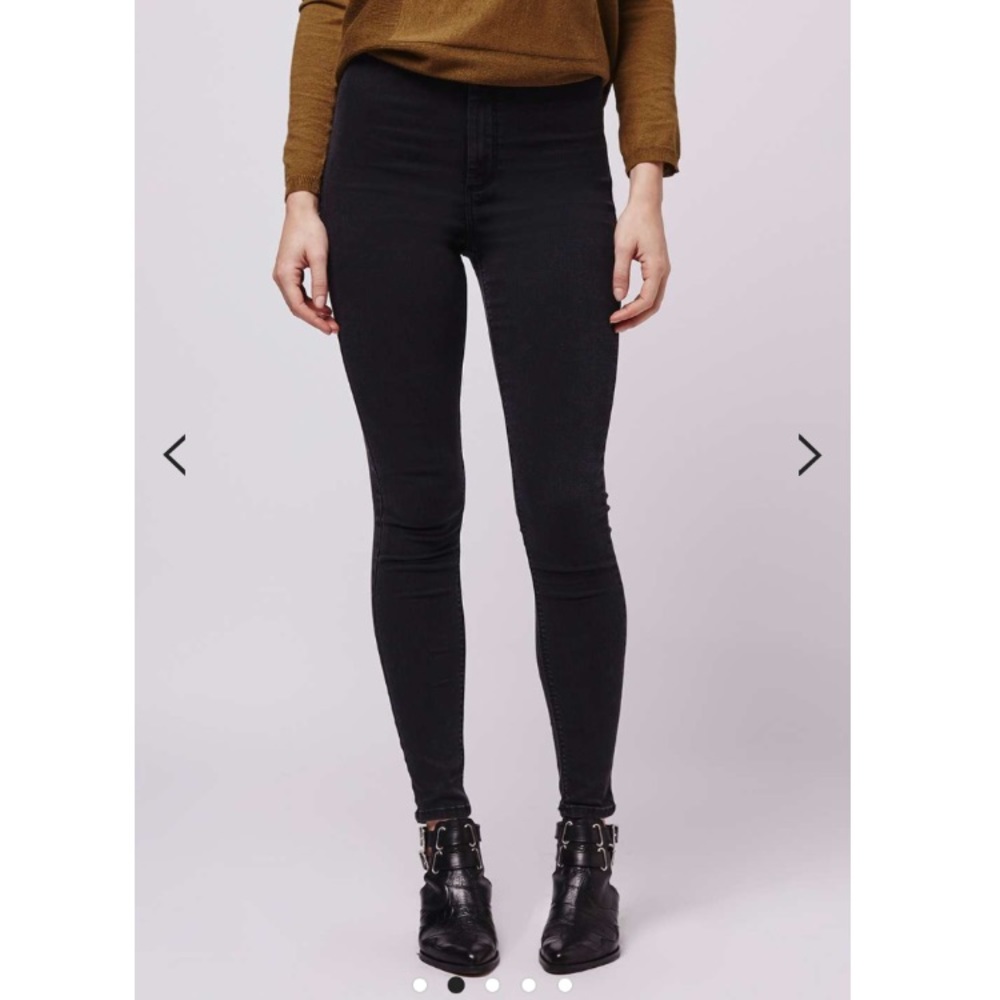 B2GO • Topshop Black Moto Jeans