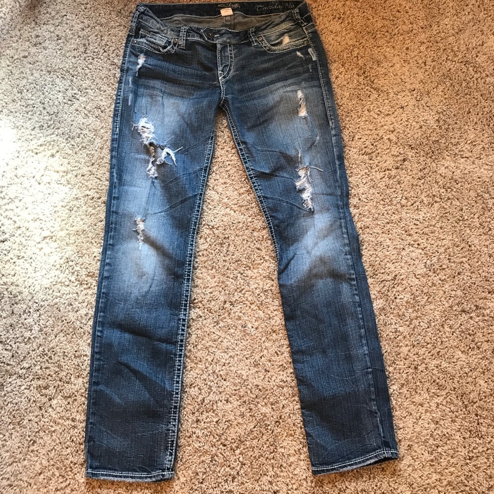 Silver Tuesday slim jeans
