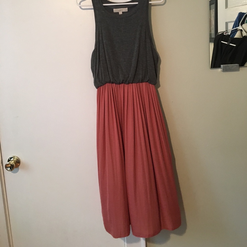 Loft mixed media dress.