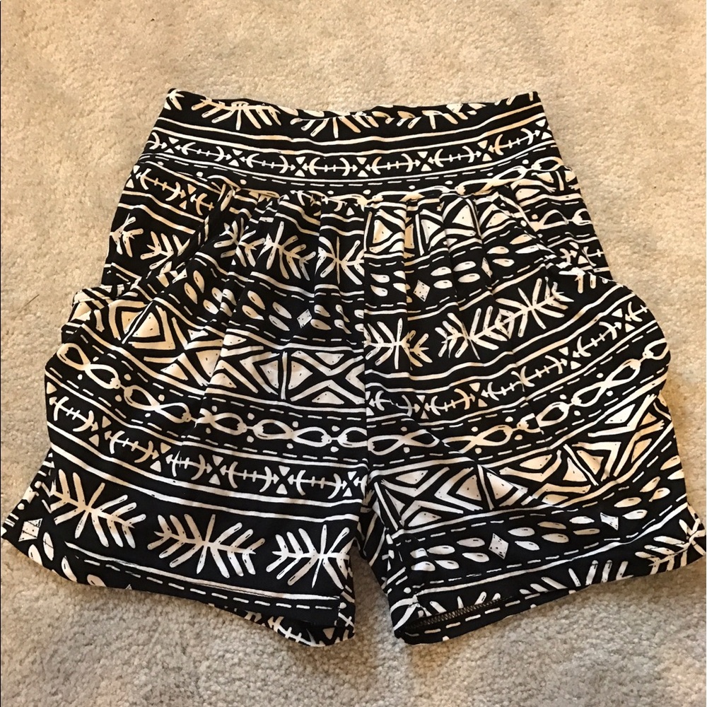 Bohemian Fit Printed Shorts