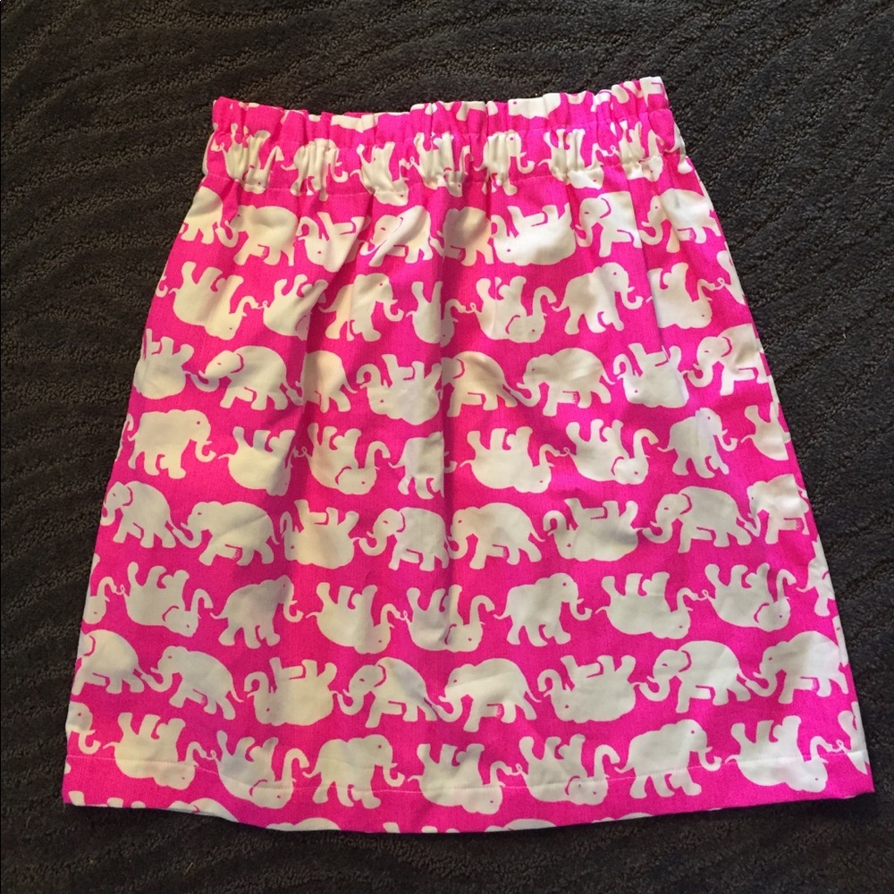 Lilly Pulitzer Tusk In Sun fabric skirt