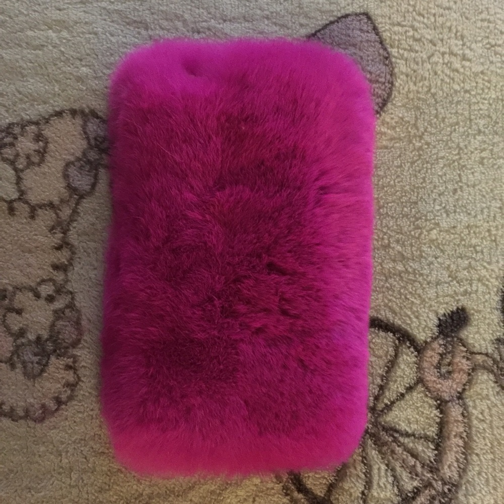 Fluffy Pink iPhone 6 Plus Case