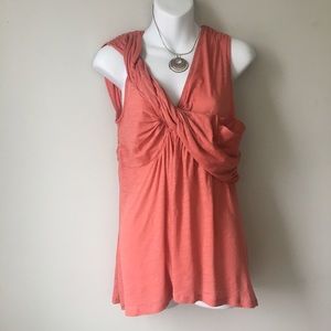 Anthropologie Twist & Flounce Tank top size S