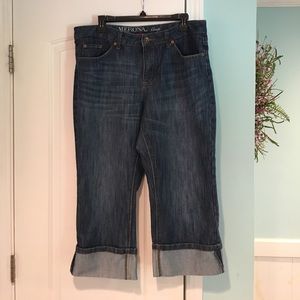 Merona (Target brand) Denim crop pants