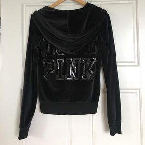 velvet hoodie by Pink