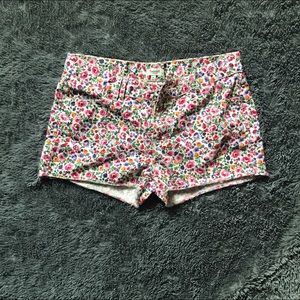 Madewell Floral Print Shorts